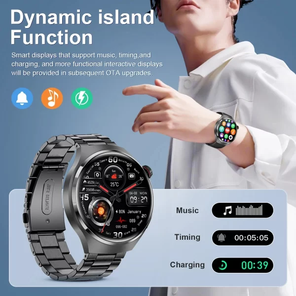 New GPS Smart Watch For Men Huawei - Image 4
