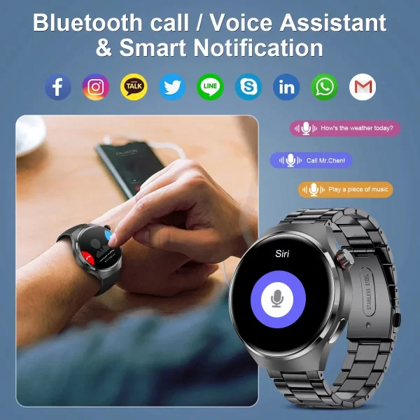 New GPS Smart Watch For Men Huawei - Image 3